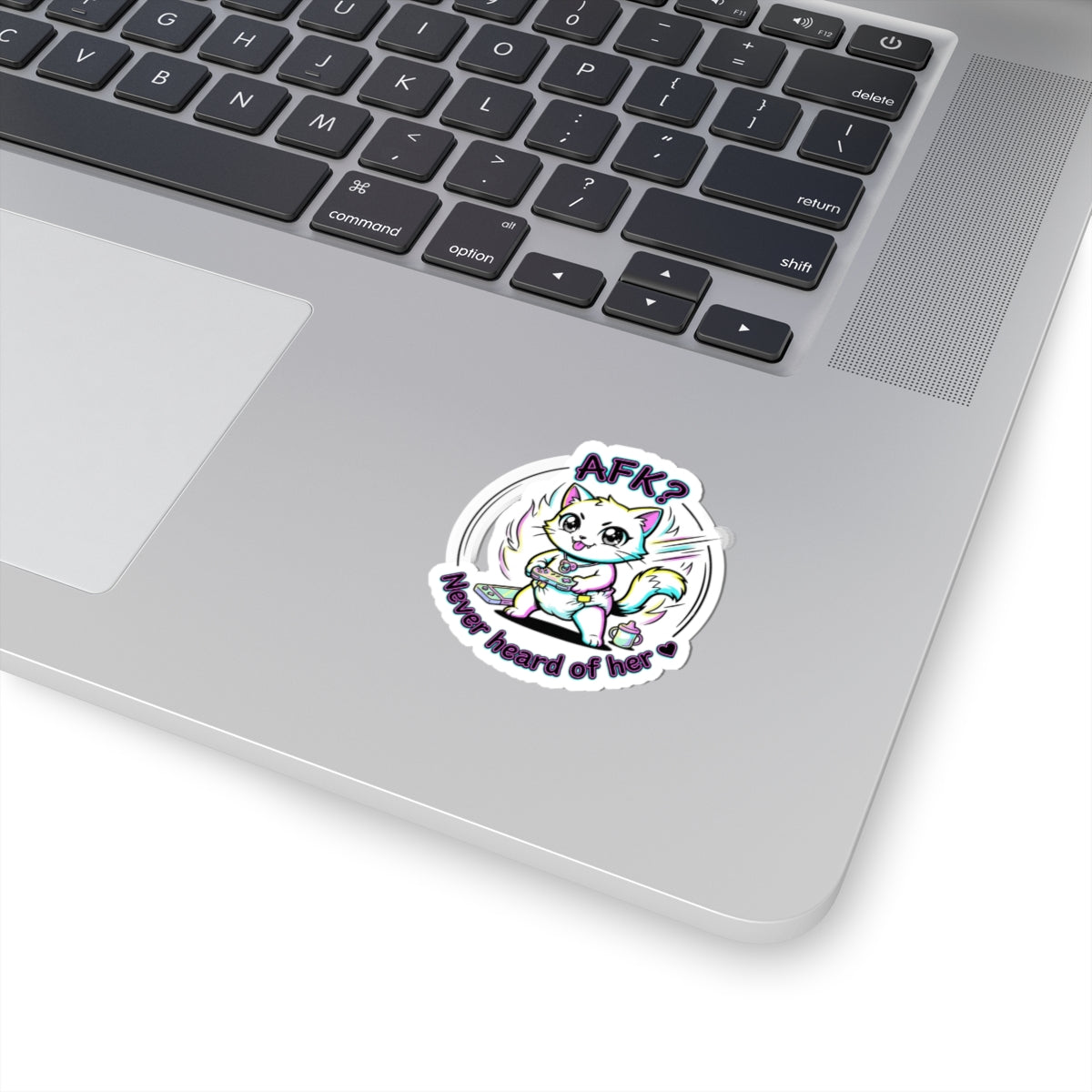 AFK? Never Heard of Her Sticker | Anime Aesthetic, Chibi Kawaii