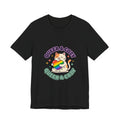Queer & Cozy Cat Tee | Pride, LGBTQ+ Visibility, Retro Pastel Camp