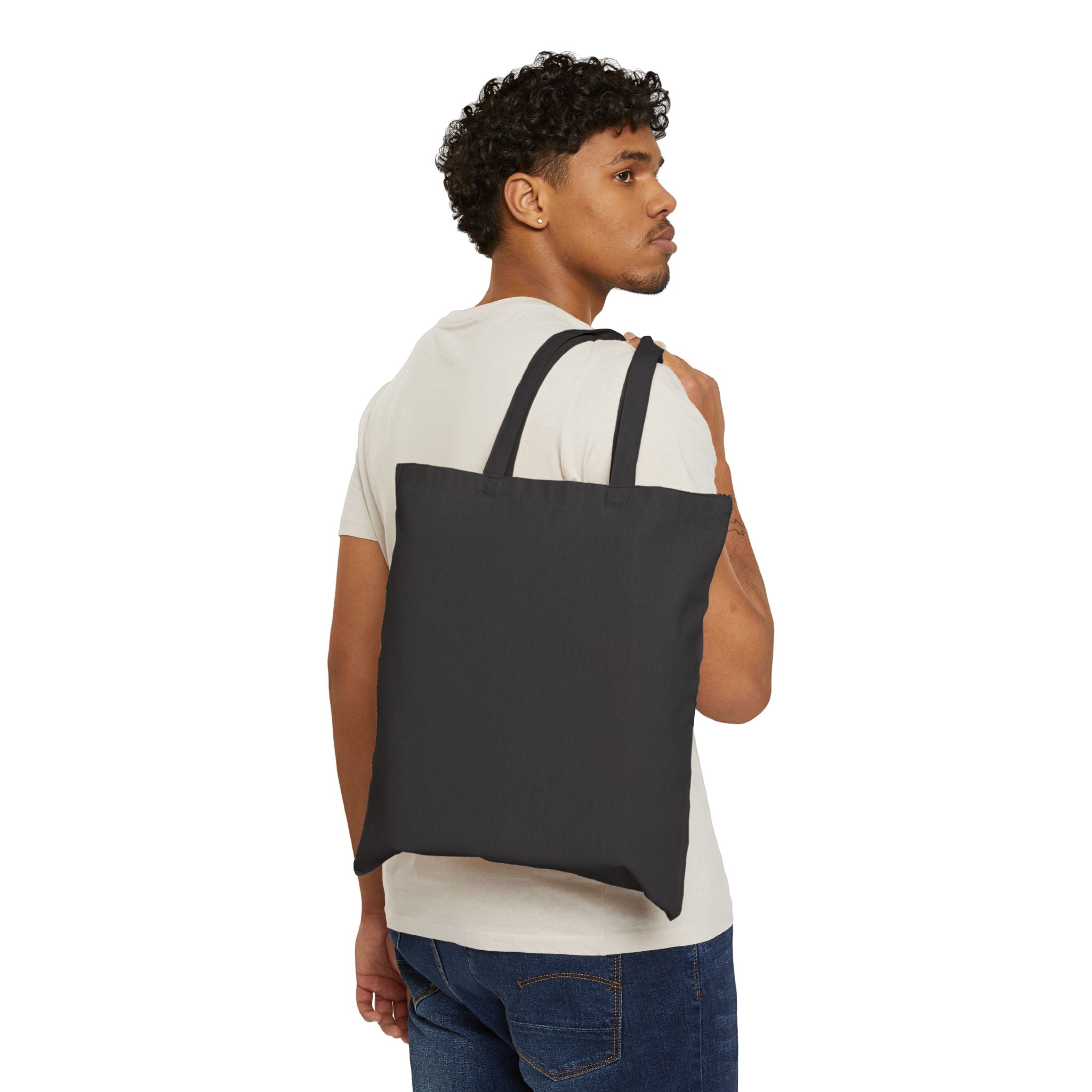 Chibi Cyberpunk Anime Character Tote | anime aesthetic, kawaii manga