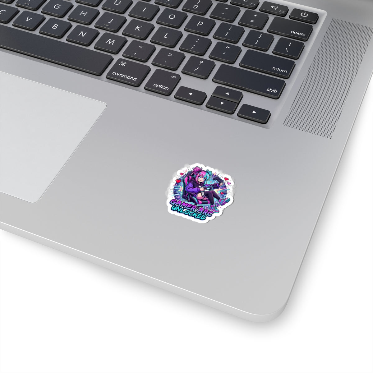 Gamer Arc Unlocked Sticker | Anime Aesthetic, Chibi Gaming Character