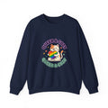 Queer & Cozy Cat Sweatshirt | Pride, LGBTQ+ Affirmation, Retro Pastel