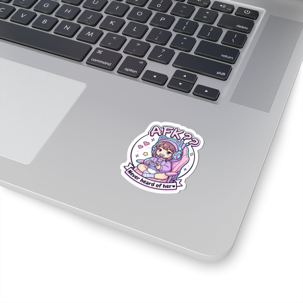 AFK?? Gamer Girl Chibi Sticker | Anime Aesthetic, Kawaii Manga Panel